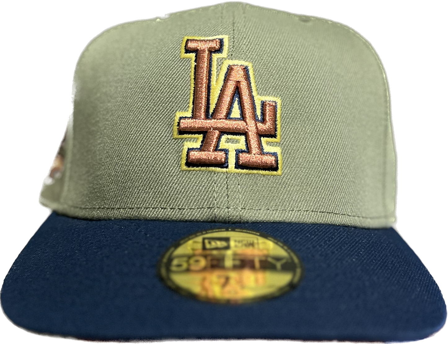 59FIFTY LA DODGERS  FITTED CAP OLIVE GREEN 40 ANNIVERSARY
