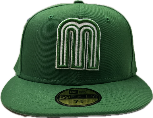 New Era Mexico Fitted Cap 59fifty WBC Limited Edition Green