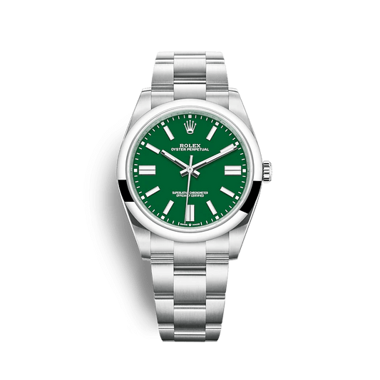 Rolex Oyster Perpetual Green Dial