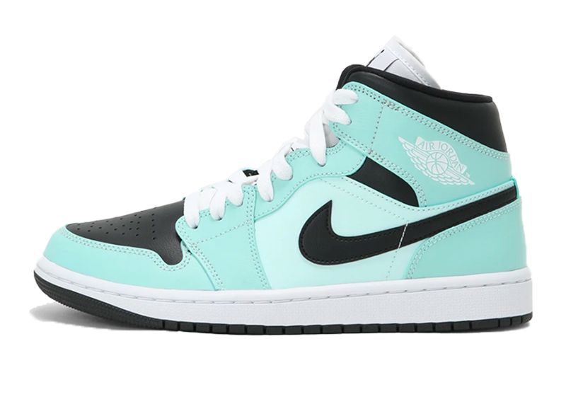 Air Jordan 1 Mid Aqua Blue Tint (W)