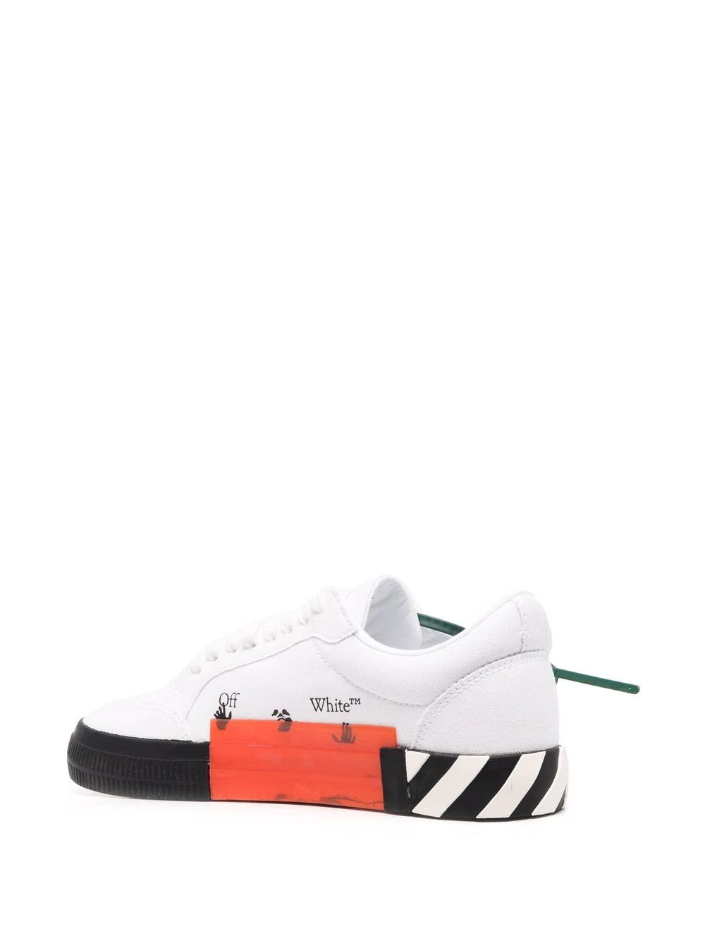 OFF-WHITE Vulc Low Canvas White Black SS22 (GS)