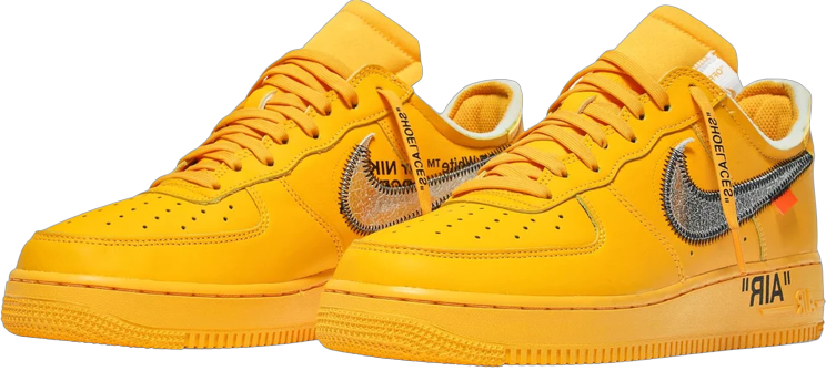 Air Force 1 Low Off-White ICA University Gold