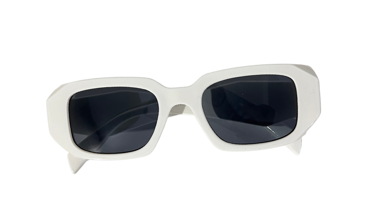 Lentes White Not Prada Black Frame