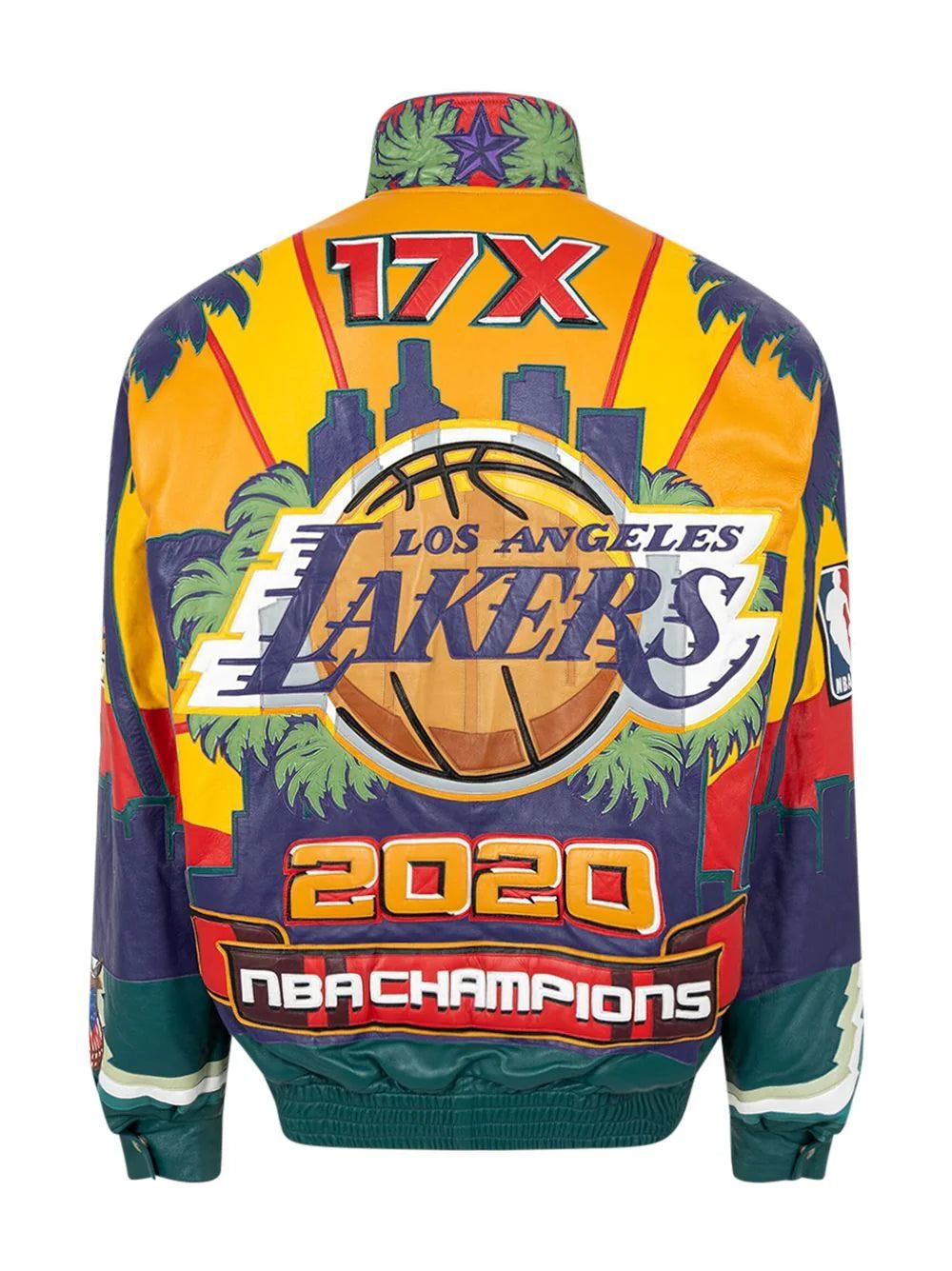 LOS ANGELES LAKERS 2020 CHAMPIONSHIP GENUINE LEATHER JACKET