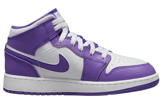 Jordan 1 Mid Purple Venom (GS)