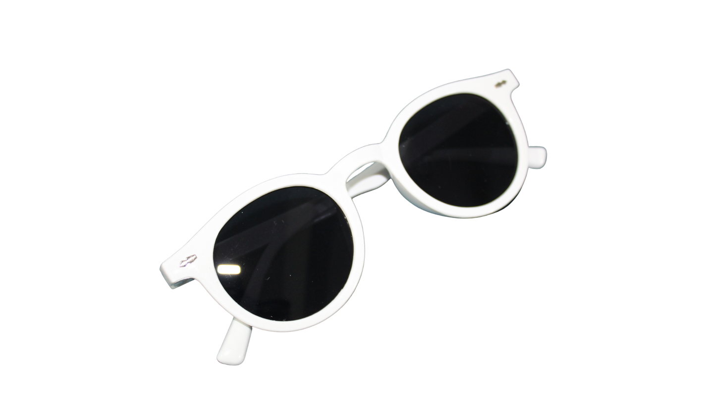 Lentes White Daiquiri  Black Frame