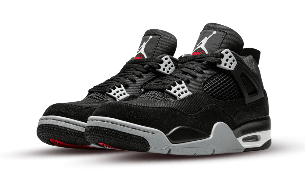 Air Jordan 4 Retro SE Black Canvas NO BOX