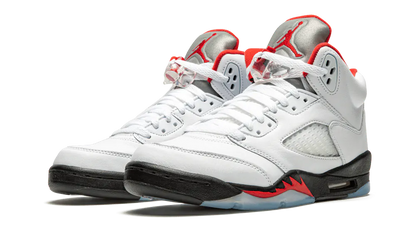 Air Jordan 5 Retro Fire Red Silver Tongue (2020) SEMINUEVO