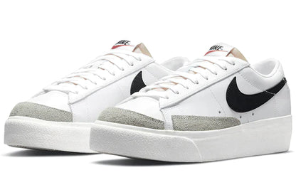 Blazer Low Platform White Black (Women's)