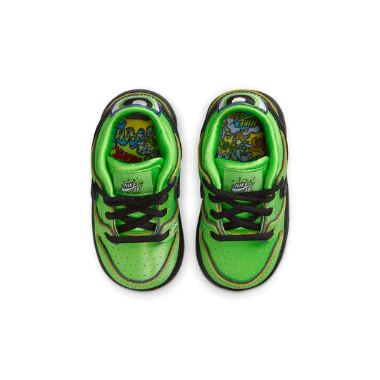 SB Dunk Low Green The Powerpuff Girls Buttercup (TD)