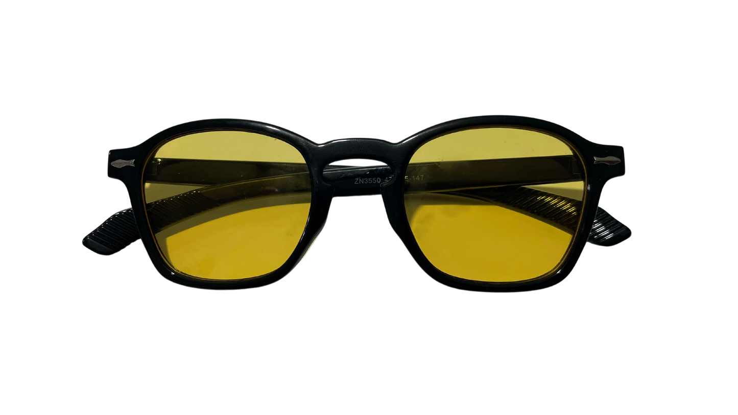 Lentes Old Fashioned Yellow Frame