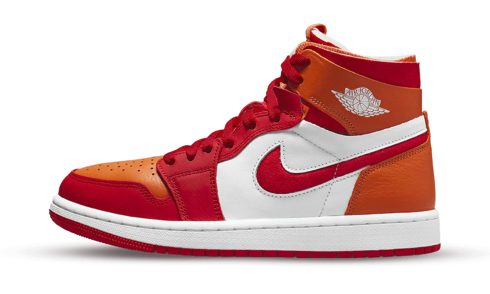 Air Jordan 1 High Zoom Air CMFT Fire Red Hot Curry (W)