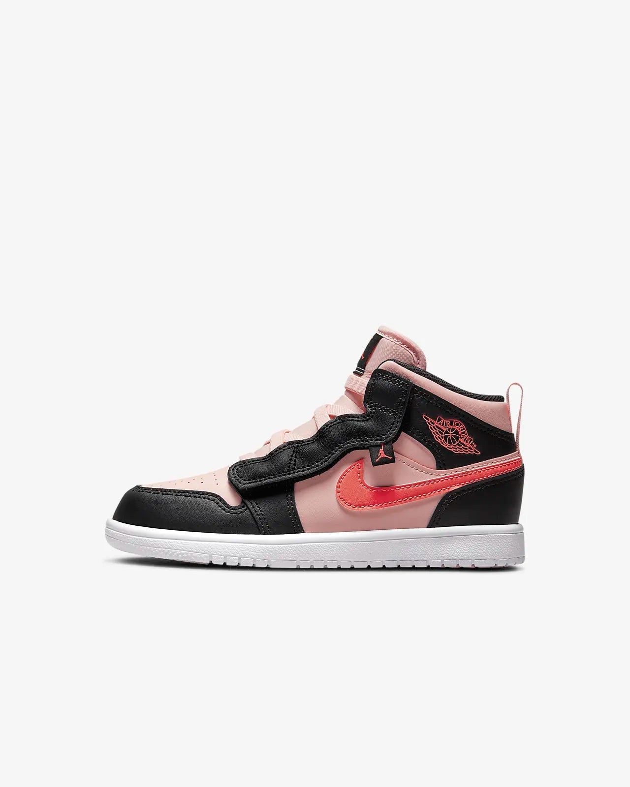 Air Jordan 1 Mid Alt Black Pink Crimson (TD)