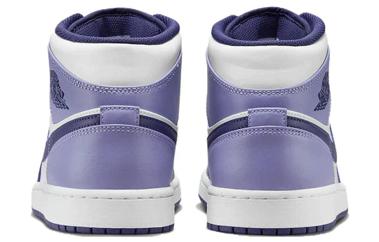 Air Jordan 1 Mid White Sky J Purple (GS)