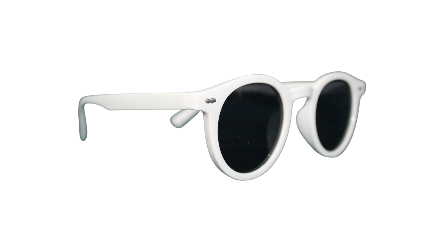 Lentes White Daiquiri  Black Frame