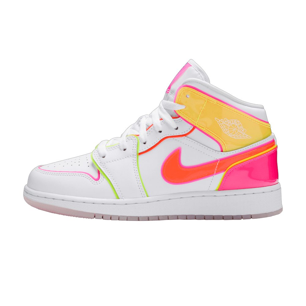 Air Jordan 1 Mid Edge Glow (GS)