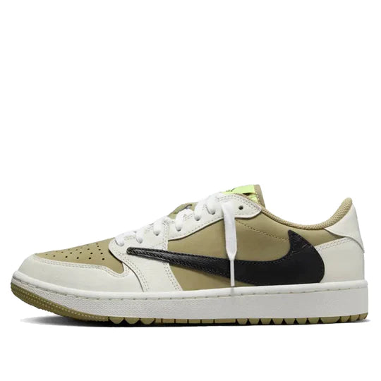 Air Jordan 1 Low Golf Travis Scott Neutral Olive