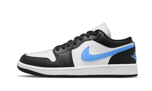 Air Jordan 1 Low Black University Blue White (W)