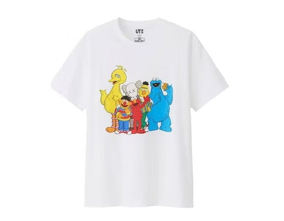 KAWS SESAME STREET WHITE