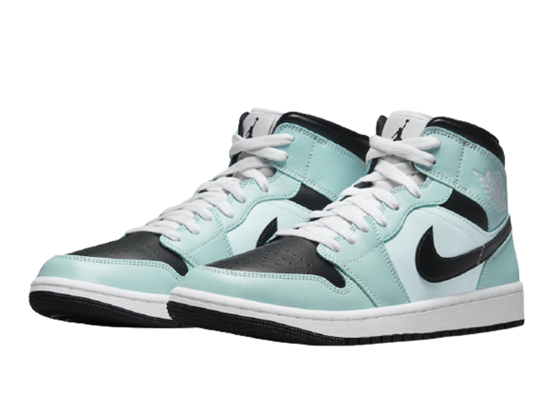 Air Jordan 1 Mid Aqua Blue Tint (W)