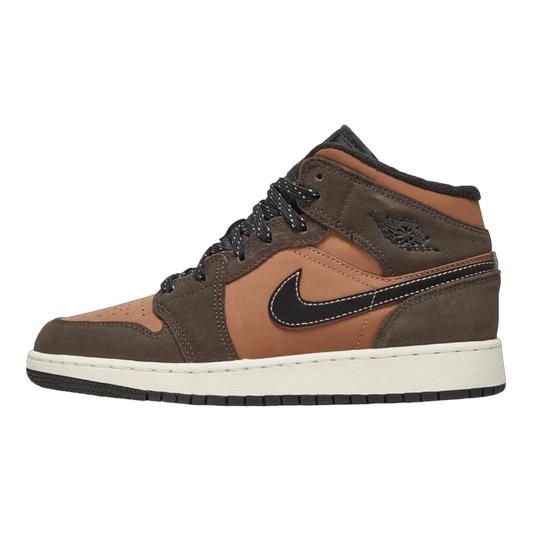 Air Jordan 1 Mid Dark Chocolate (GS)