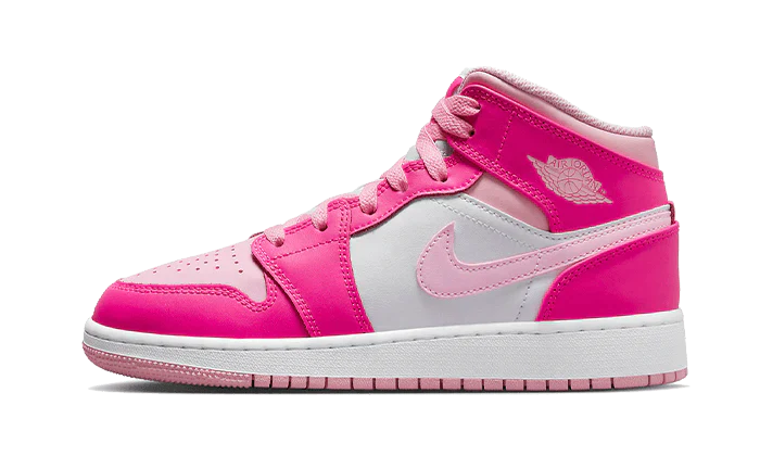 Air Jordan 1 Mid Fierce Pink (GS)