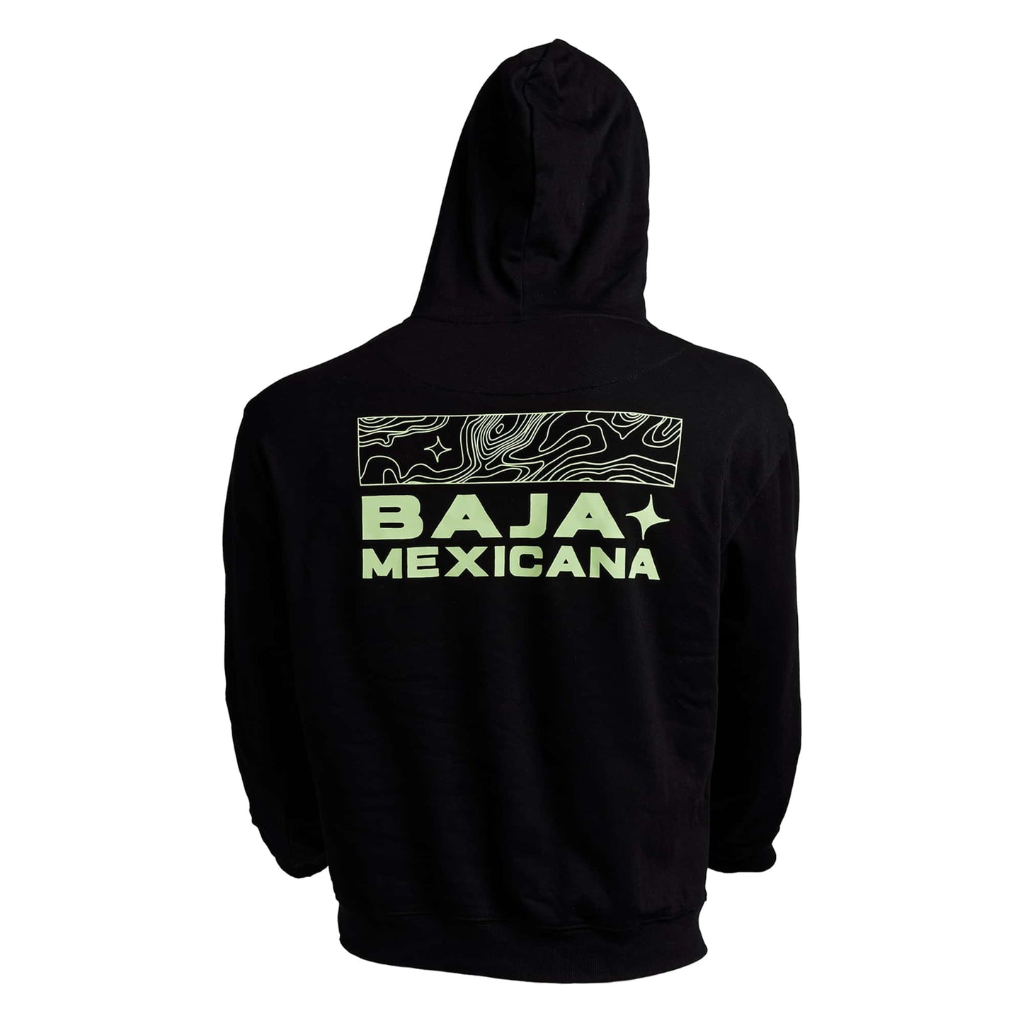 Sudadera Baja Mexicana Maja Negro