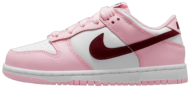 Dunk Low Pink Foam Red White (GS)