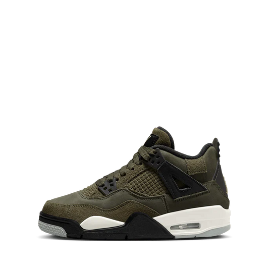 Air Jordan 4 Retro SE Craft Medium Olive (GS)