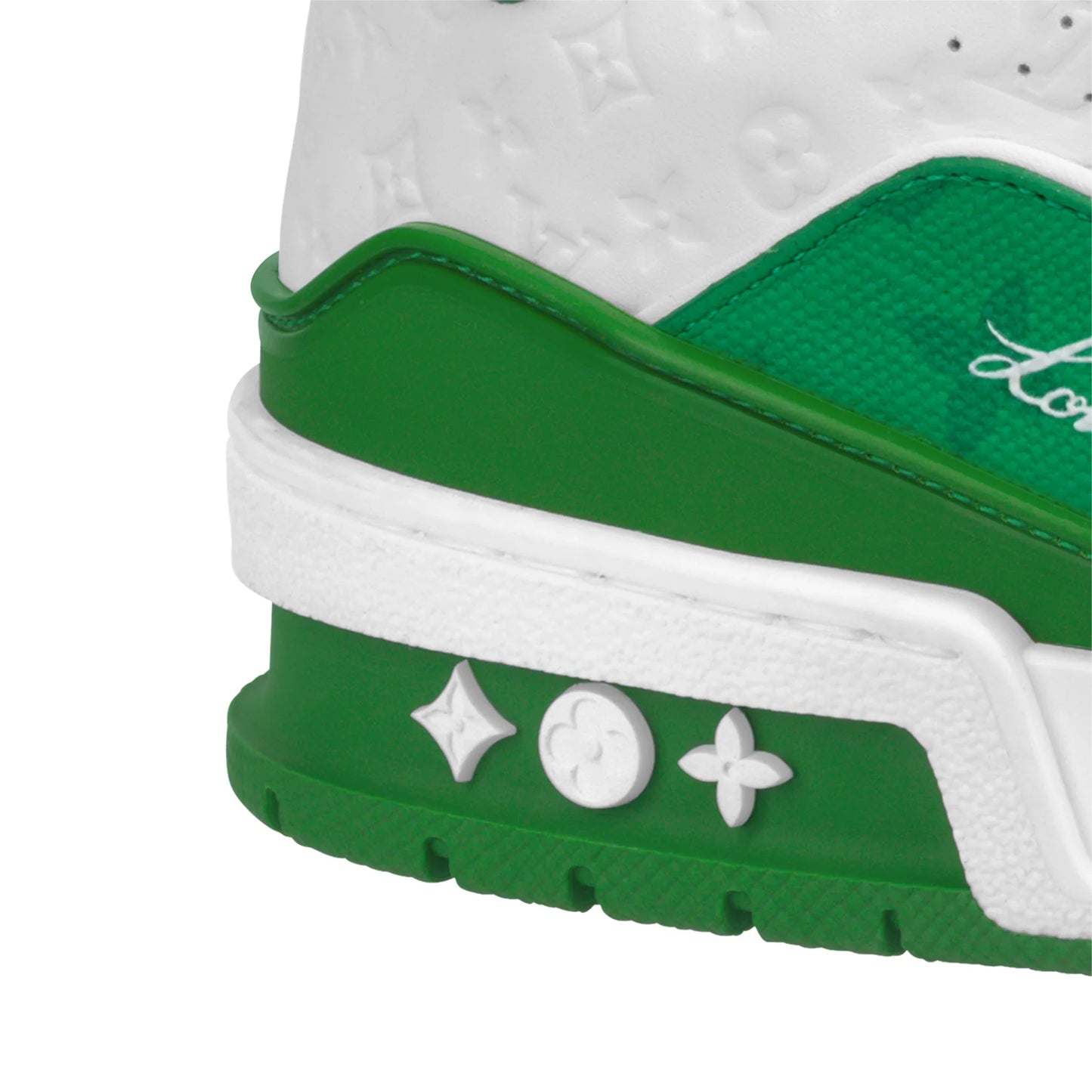 Louis Vuitton Trainer #54 Signature Green White