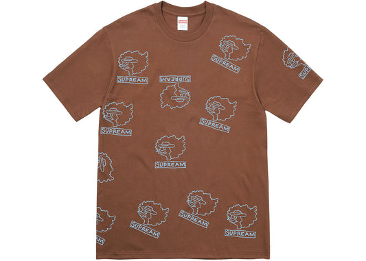 Supreme Gonz Heads Tee Brown Seminueva