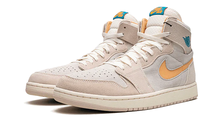 Air Jordan 1 Zoom CMFT 2 Orewood Brown Bright Citrus Sail