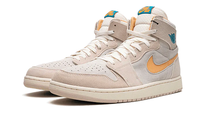 Air Jordan 1 Zoom CMFT 2 Orewood Brown Bright Citrus Sail