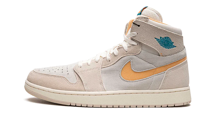 Air Jordan 1 Zoom CMFT 2 Orewood Brown Bright Citrus Sail