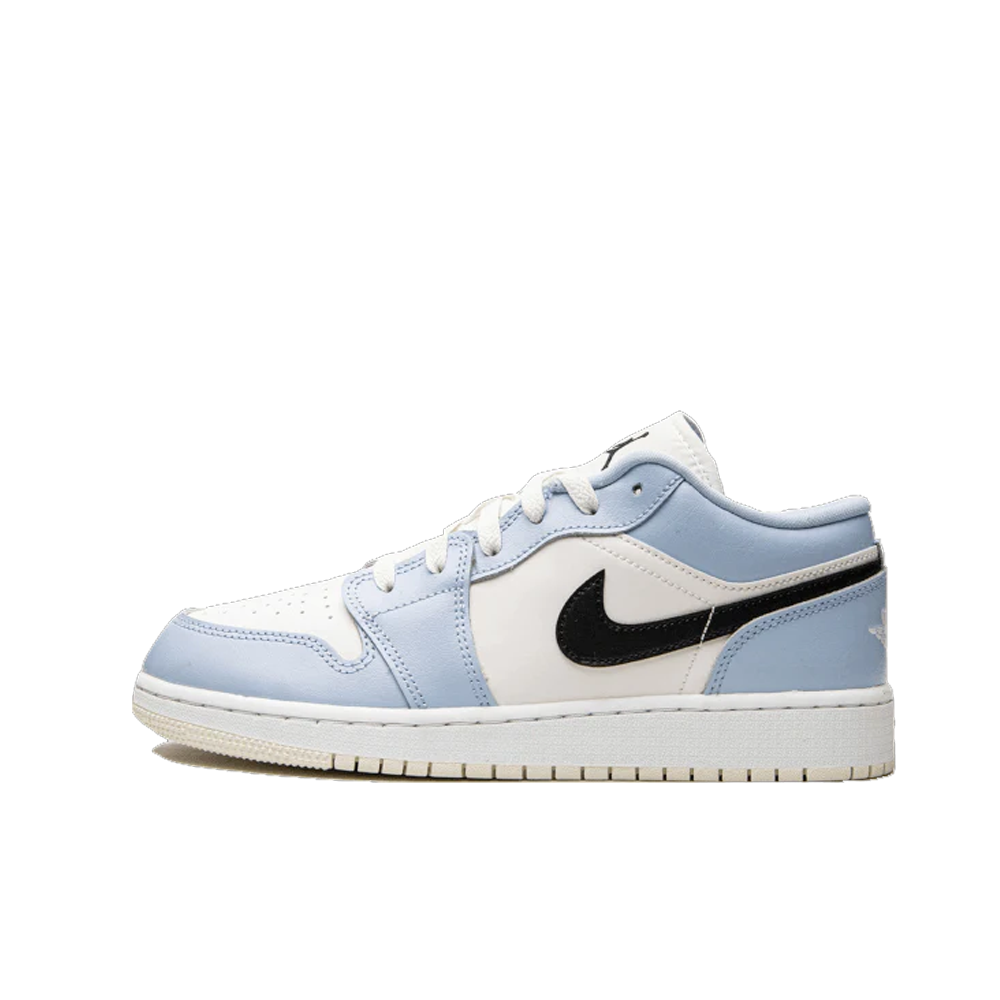 Air Jordan 1 Low Ice Blue Black (GS)