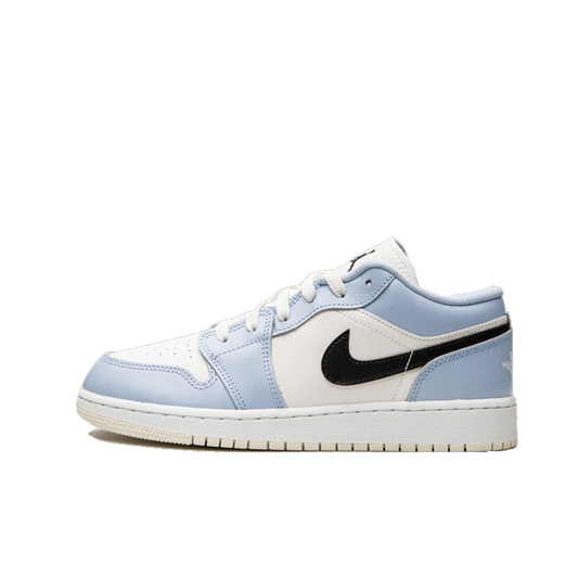 Air Jordan 1 Low Ice Blue Black (GS)