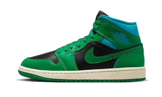 Air Jordan 1 Mid Lucky Green Aquatone (W)