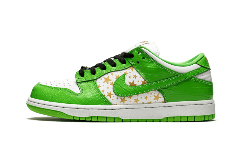 SB Dunk Low Supreme Stars Mean Green (2021) (GS)