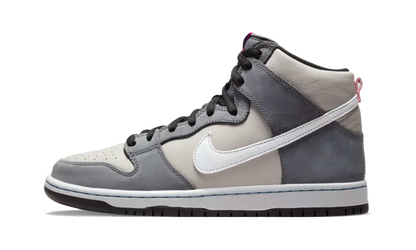 SB Dunk High Medium Grey Pink (GS)