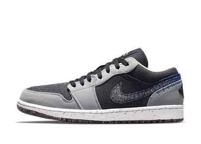 Air Jordan 1 Low Crater Black Grey