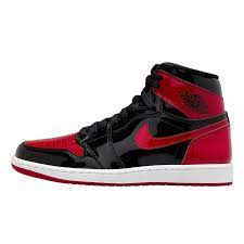 Air Jordan 1 Retro High OG Patent Bred SEMINUEVO NO BOX