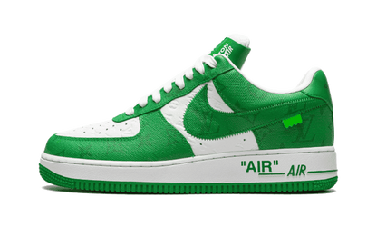 Louis Vuitton Nike Air Force 1 Low By Virgil Abloh White Green NO BOX