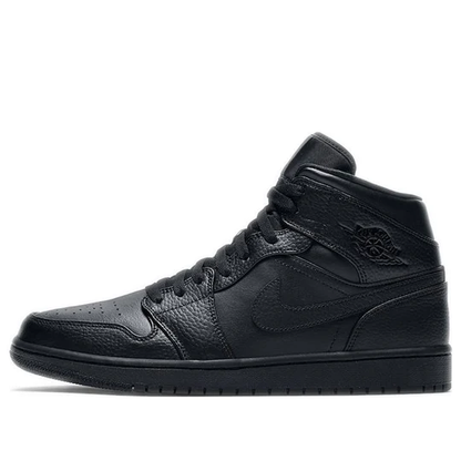 Air Jordan 1 Mid Triple Black (2022)