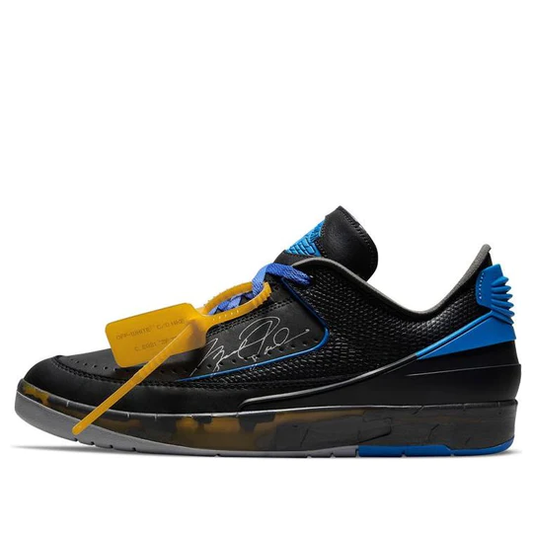 Air Jordan 2 Retro Low SP Off-White Black Blue