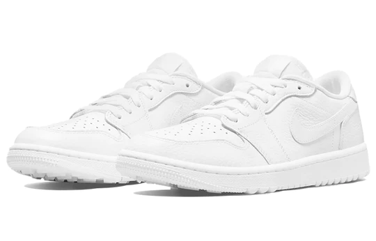 Air Jordan 1 Retro Low Golf Triple White (GS)