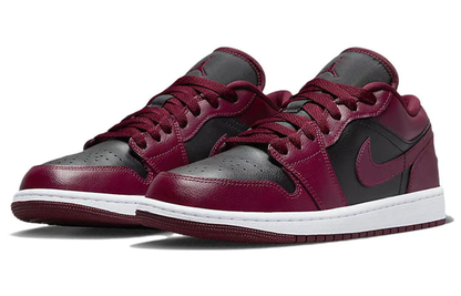 Air Jordan 1 Low Black Maroon (W)