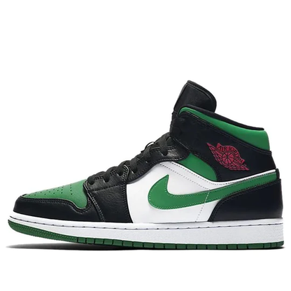 Air Jordan 1 Mid Green Toe (GS)