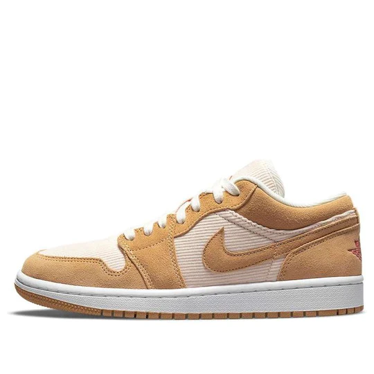 Air Jordan 1 Low SE Twine Orange Quartz Corduroy (W)