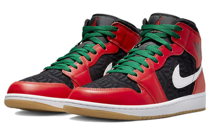 Air Jordan 1 Mid SE Christmas (GS)