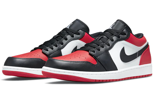 Air Jordan 1 Low Bred Toe (GS)